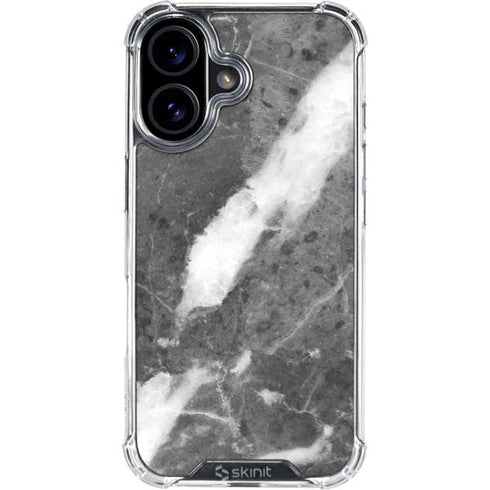 Stone Grey iPhone 16 Plus Clear Case