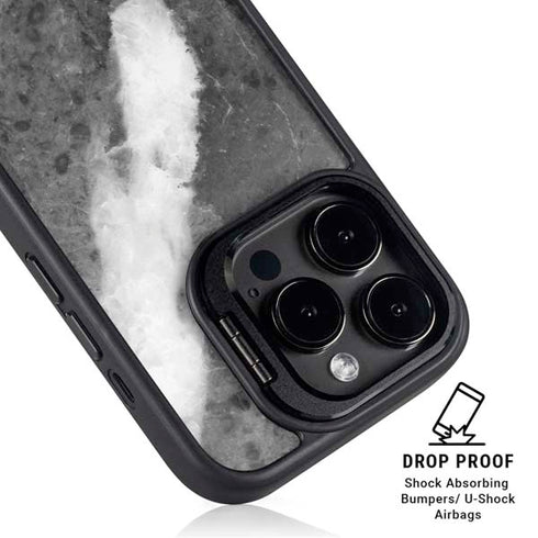 Stone Grey iPhone 16 Pro Kickstand Case