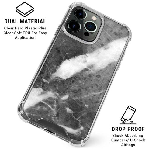 Stone Grey iPhone 16 Pro Max Clear Case