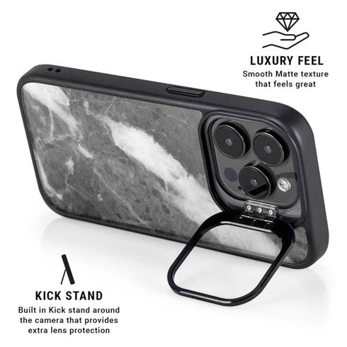Stone Grey iPhone 16 Pro Max Kickstand Case