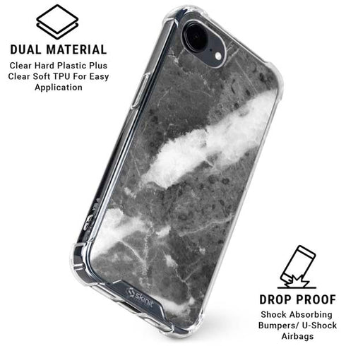Stone Grey iPhone 16e Clear Case