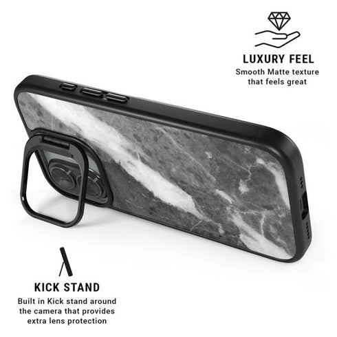 Stone Grey iPhone 17 Kickstand Case