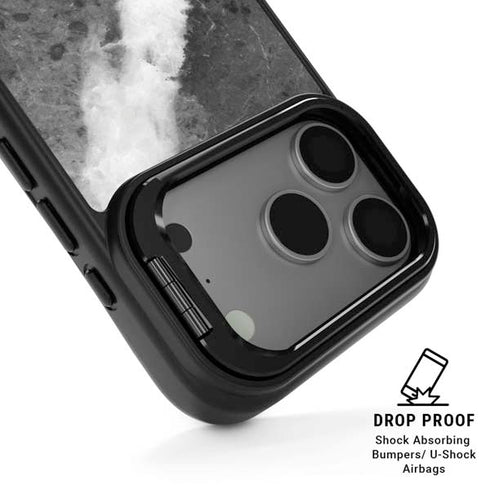 Stone Grey iPhone 17 Pro Max Kickstand Case