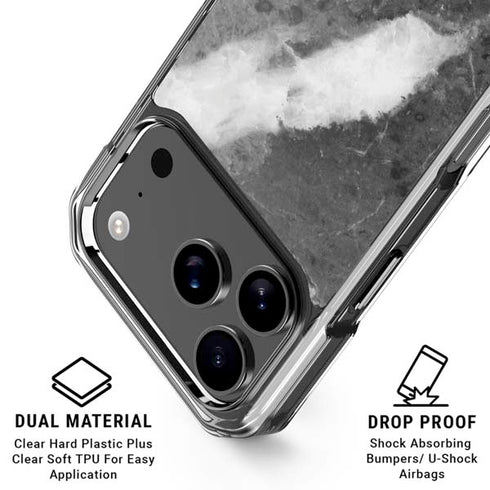 Stone Grey iPhone 18 Pro Clear Case