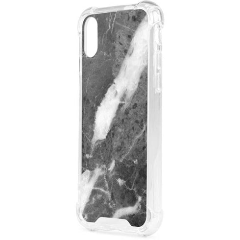 Stone Grey iPhone XS Clear Case