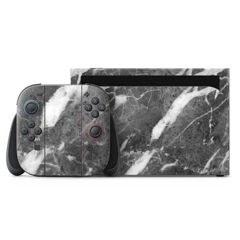 Stone Grey Nintendo Switch 2 (2025) with Joy-Con Skin