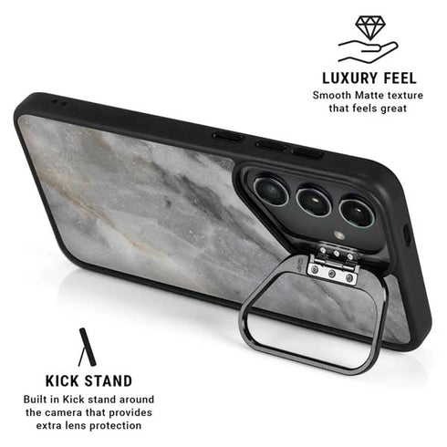 Stone Taupe Galaxy S25 Kickstand Case