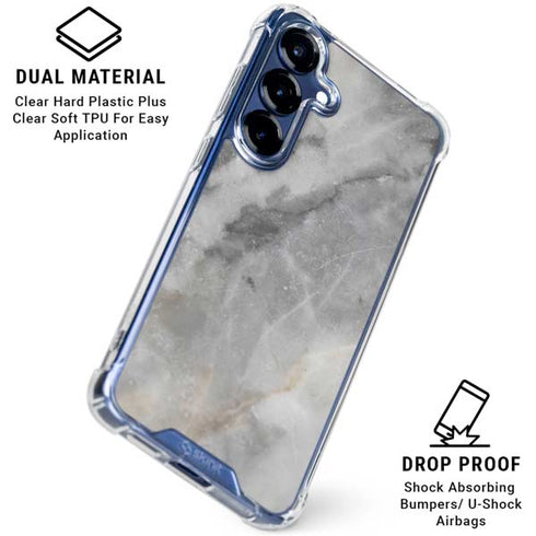 Stone Taupe Galaxy S25 Plus Clear Case