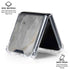 Stone Taupe Galaxy Z Flip6 Clear Case