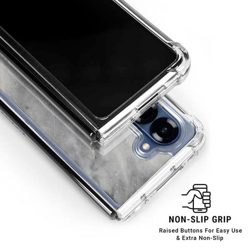 Stone Taupe Galaxy Z Fold6 Clear Case