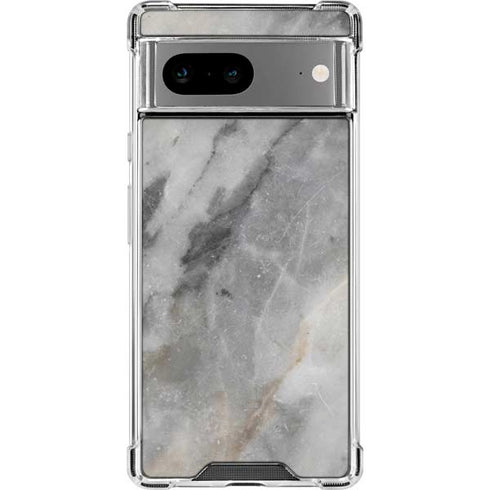 Stone Taupe Google Pixel 8a Clear Case