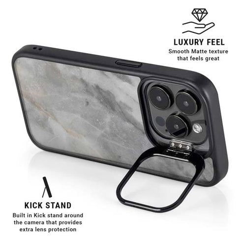 Stone Taupe iPhone 13 Pro Kickstand Case