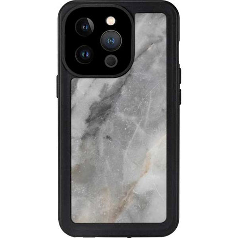 Stone Taupe iPhone 15 Pro Waterproof Case