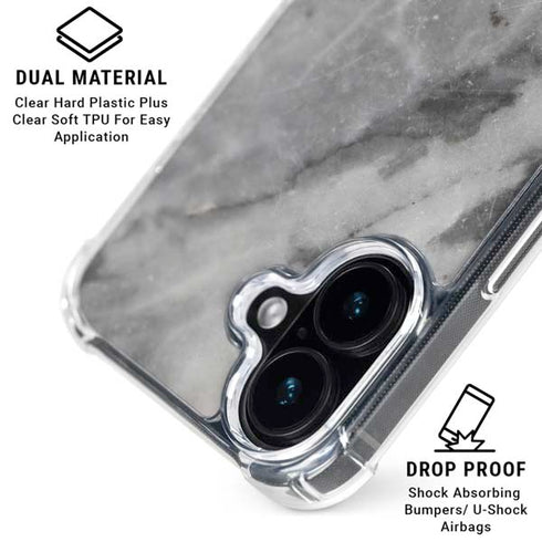 Stone Taupe iPhone 16 Clear Case