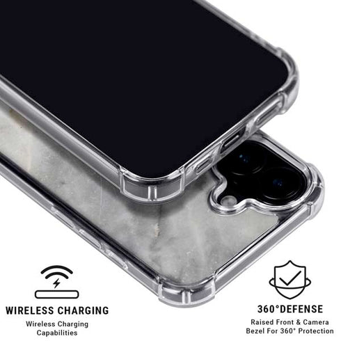 Stone Taupe iPhone 17 Clear Case