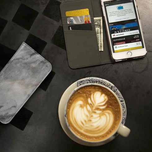 Stone Taupe iPhone 7 Folio Case
