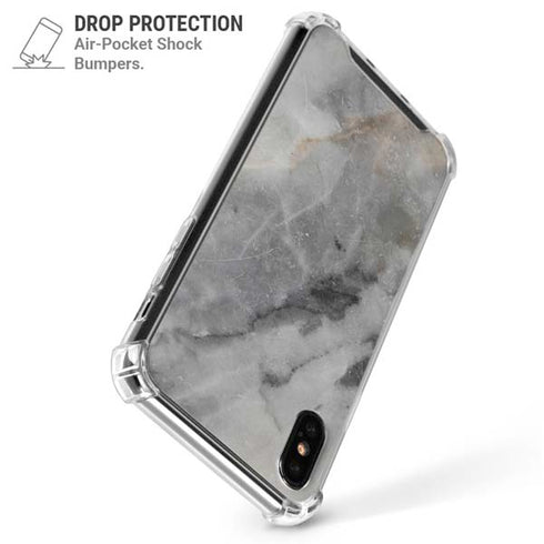 Stone Taupe iPhone X/XS Clear Case