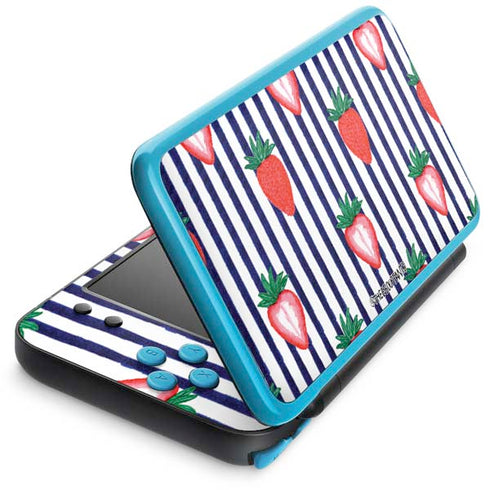 Bouffants and Broken Hearts Strawberries and Stripes Nintendo Skins