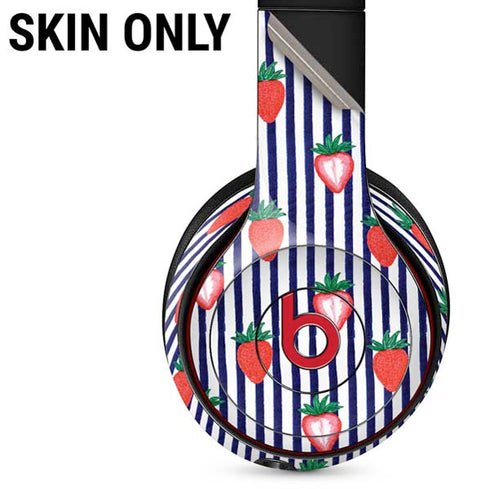 Bouffants and Broken Hearts Strawberries and Stripes Beats Solo 3 Wireless Skin