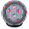 Bouffants and Broken Hearts Strawberries and Stripes Fast Charge Wireless Charging Stand Skin