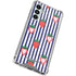 Bouffants and Broken Hearts Strawberries and Stripes Galaxy A16 5G Clear Case