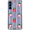 Bouffants and Broken Hearts Strawberries and Stripes Galaxy A35 5G Clear Case