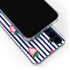 Bouffants and Broken Hearts Strawberries and Stripes Galaxy A35 5G Clear Case
