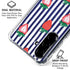 Bouffants and Broken Hearts Strawberries and Stripes Galaxy A36 5G Clear Case