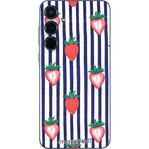 Bouffants and Broken Hearts Strawberries and Stripes Galaxy A36 5G Skin
