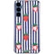 Bouffants and Broken Hearts Strawberries and Stripes Galaxy A55 5G Clear Case