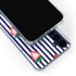 Bouffants and Broken Hearts Strawberries and Stripes Galaxy A55 5G Clear Case