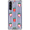 Bouffants and Broken Hearts Strawberries and Stripes Galaxy S24 FE Clear Case
