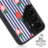 Bouffants and Broken Hearts Strawberries and Stripes Galaxy S24 FE Kickstand Case