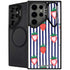 Bouffants and Broken Hearts Strawberries and Stripes Galaxy S25 Ultra Kickstand Case
