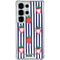 Bouffants and Broken Hearts Strawberries and Stripes Galaxy S25 Ultra Clear Case