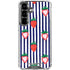 Bouffants and Broken Hearts Strawberries and Stripes Galaxy S26 Clear Case
