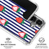 Bouffants and Broken Hearts Strawberries and Stripes Galaxy S26 Clear Case