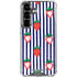 Bouffants and Broken Hearts Strawberries and Stripes Galaxy S26 Plus Clear Case