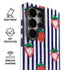 Bouffants and Broken Hearts Strawberries and Stripes Galaxy S26 Ultra Impact Case