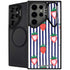 Bouffants and Broken Hearts Strawberries and Stripes Galaxy S26 Ultra Kickstand Case