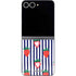 Bouffants and Broken Hearts Strawberries and Stripes Galaxy Z Flip6 Skin