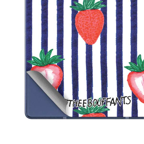 Bouffants and Broken Hearts Strawberries and Stripes Galaxy Z Fold6 Skin