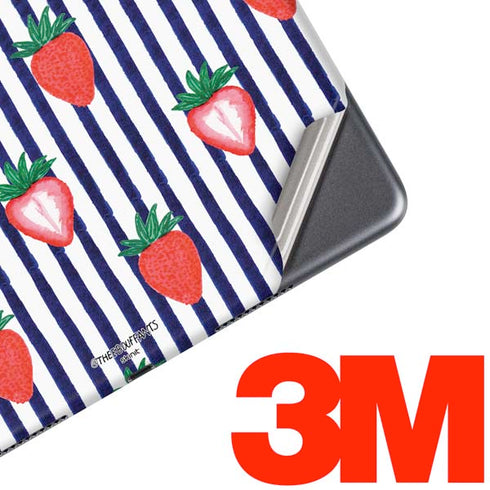 Bouffants and Broken Hearts Strawberries and Stripes iPad Skins