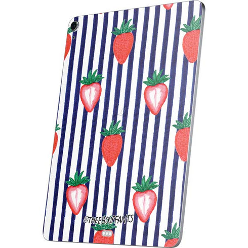 Bouffants and Broken Hearts Strawberries and Stripes Apple iPad Air Skin