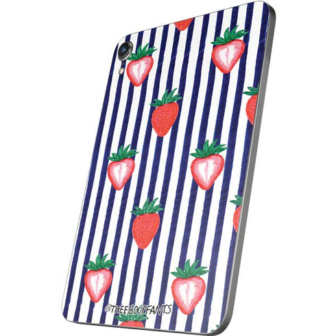 Bouffants and Broken Hearts Strawberries and Stripes Apple iPad Mini Skin
