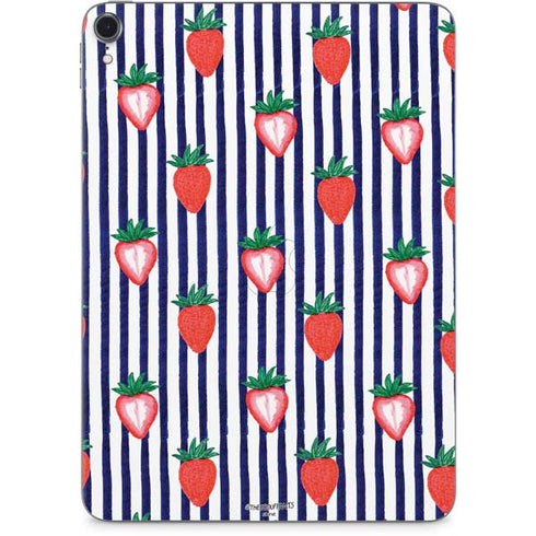 Bouffants and Broken Hearts Strawberries and Stripes Apple iPad Pro Skin
