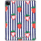 Bouffants and Broken Hearts Strawberries and Stripes iPad Pro 11in (2024) Clear Case