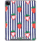 Bouffants and Broken Hearts Strawberries and Stripes iPad Cases