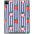 Bouffants and Broken Hearts Strawberries and Stripes iPad Cases