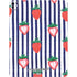 Bouffants and Broken Hearts Strawberries and Stripes iPad Pro 13in M4 (2024) Skin